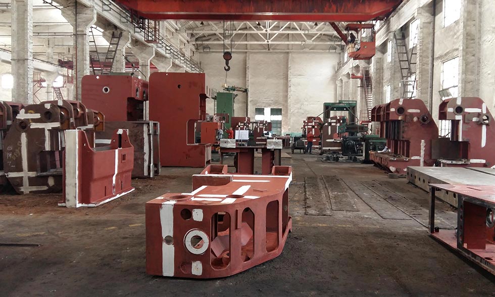 加工壓力機零部件